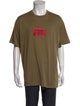 Burberry Graphic Print Crew Neck T-Shirt