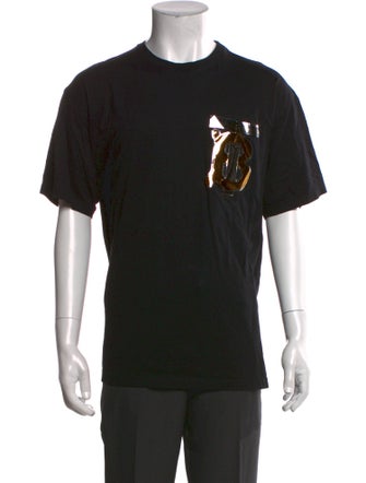 Burberry Graphic Print Crew Neck T-Shirt
