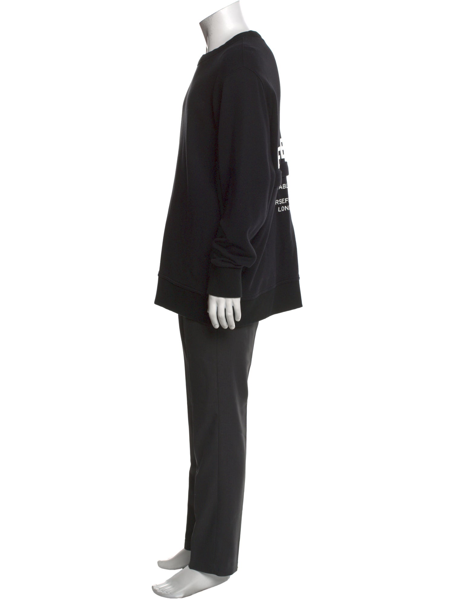 Burberry Crew Neck Long Sleeve Sweatshirt