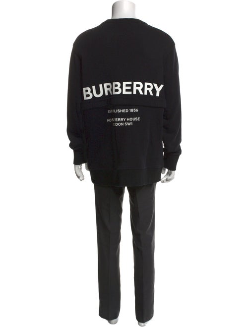 Burberry Crew Neck Long Sleeve Sweatshirt