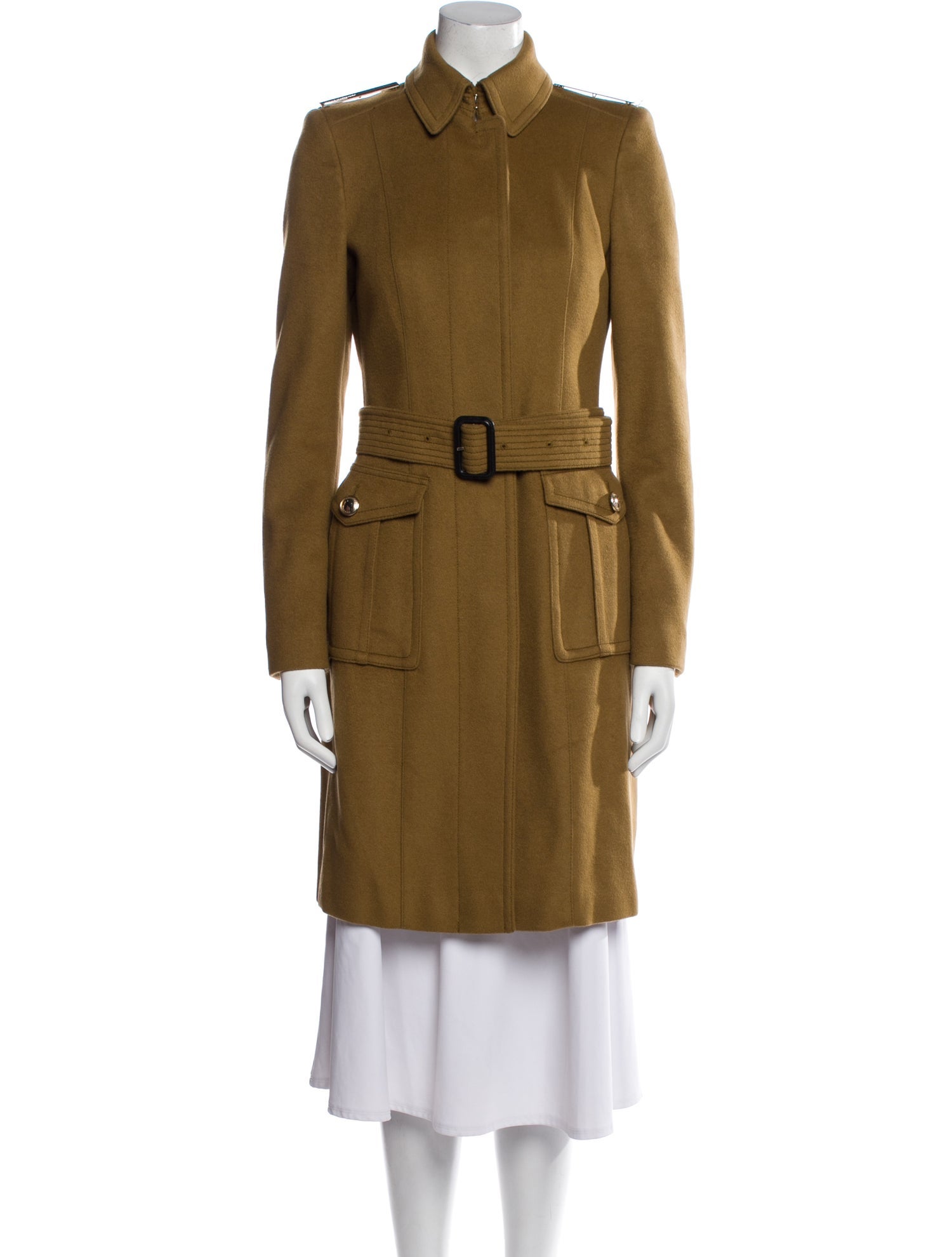 Burberry Virgin Wool Trench Coat