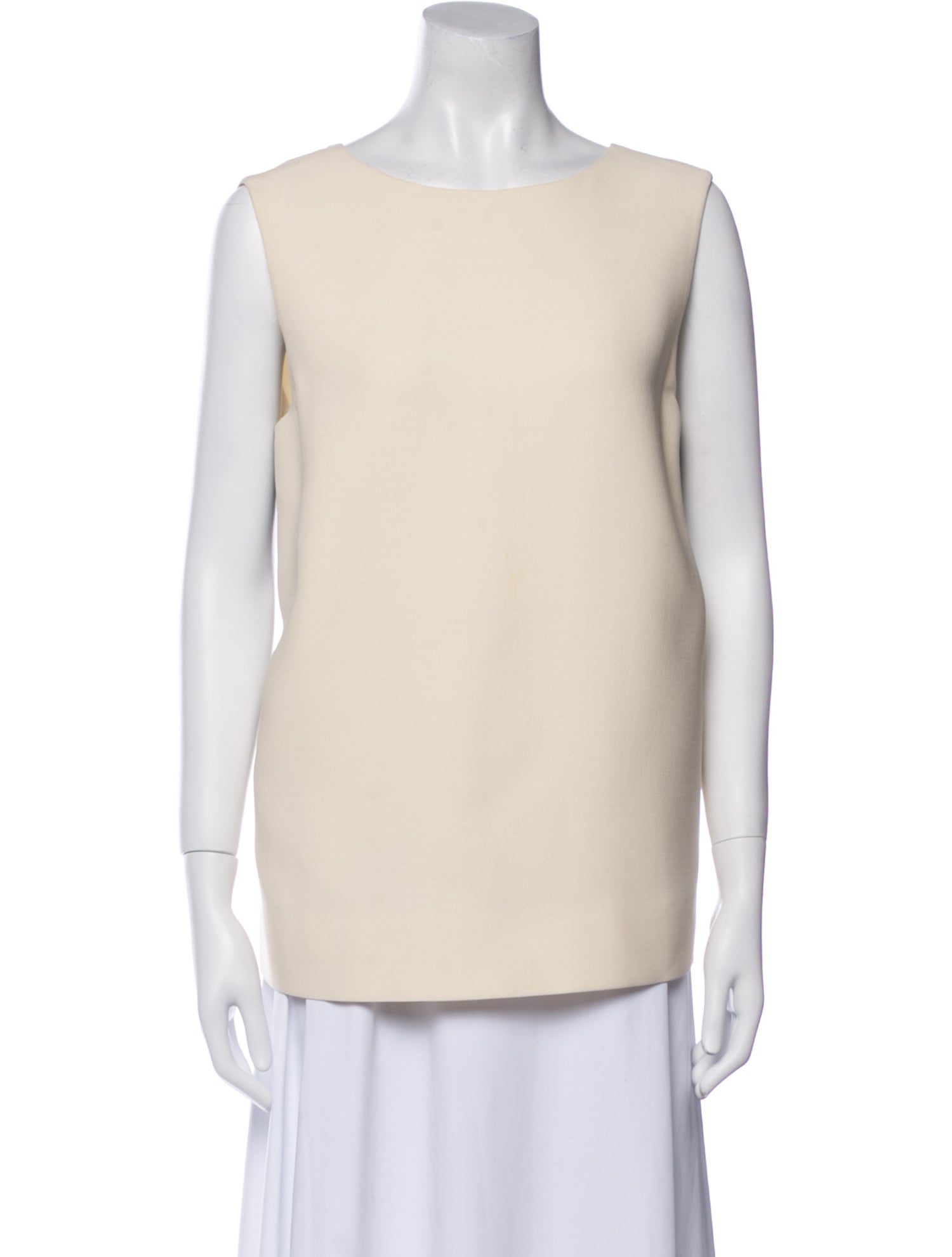 Burberry Wool Bateau Neckline Top
