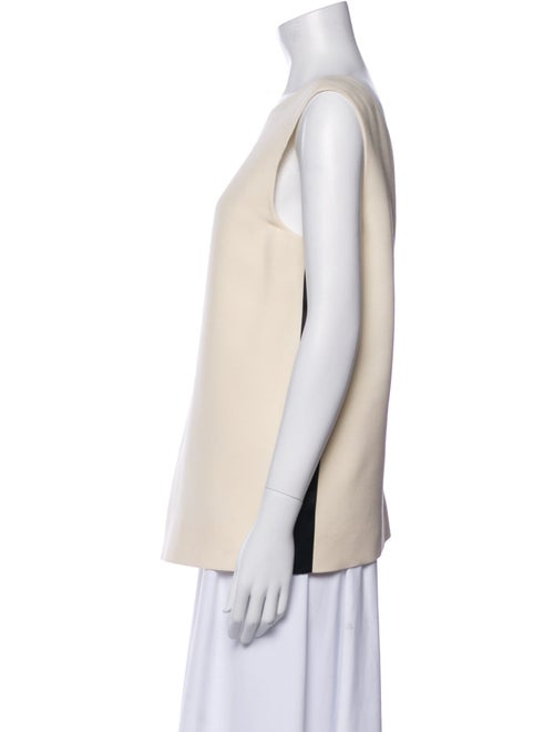 Burberry Wool Bateau Neckline Top