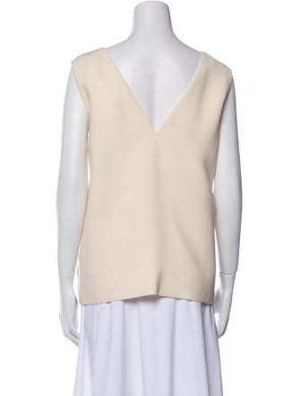 Burberry Wool Bateau Neckline Top