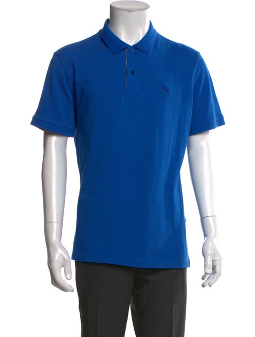 Burberry Nova Check Pattern Collar Polo Shirt