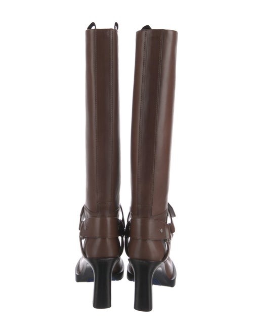 Burberry Leather Riding Boots