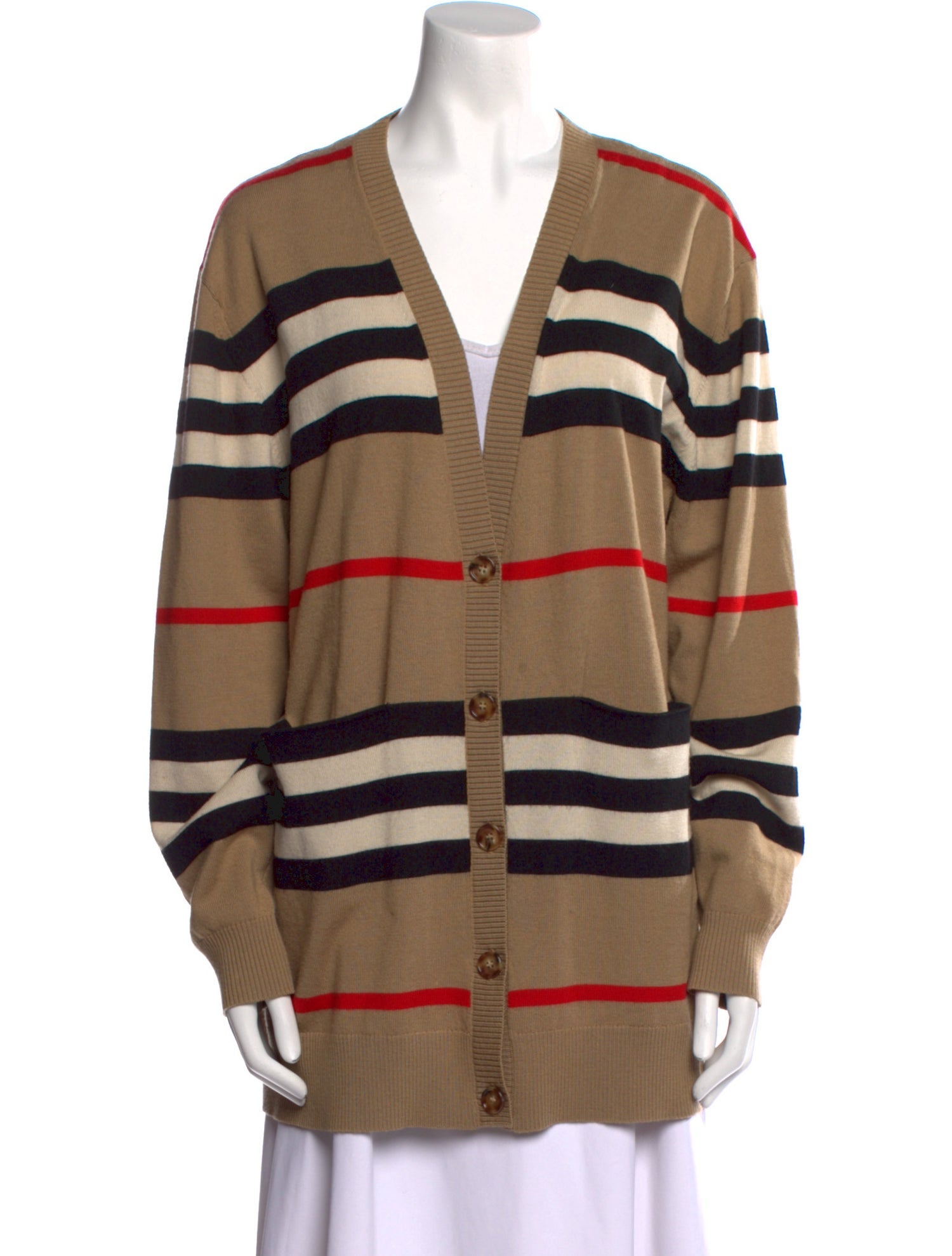 Burberry Merino Wool Striped Sweater