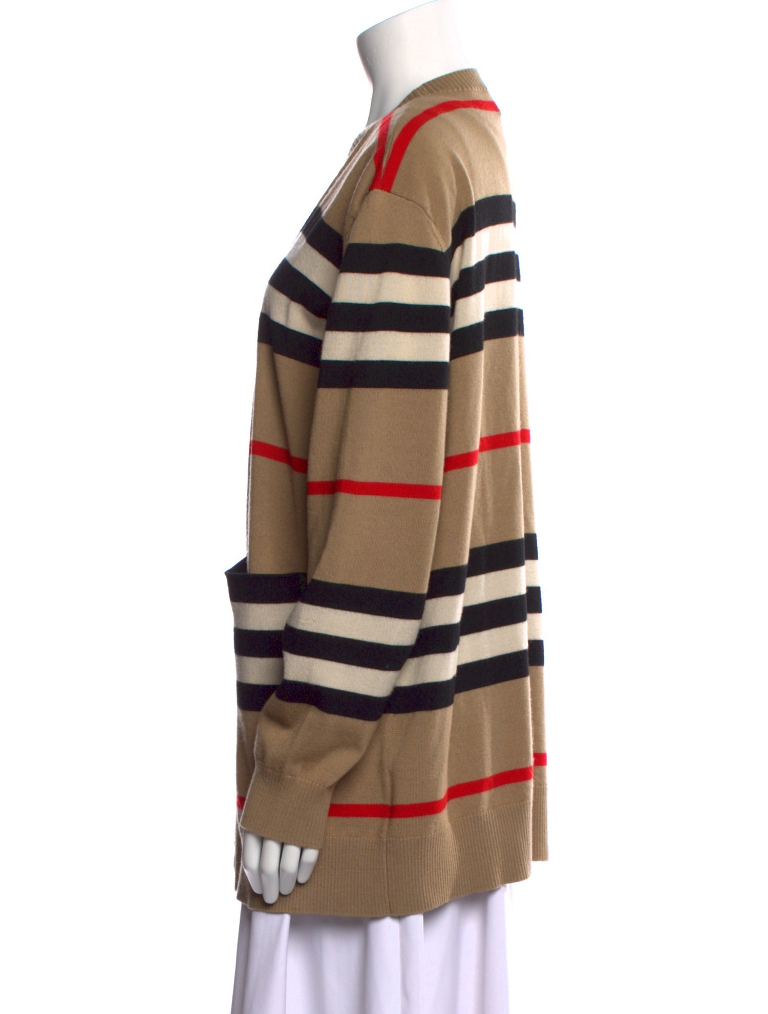 Burberry Merino Wool Striped Sweater