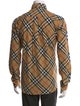 Burberry Nova Check Pattern Long Sleeve Shirt