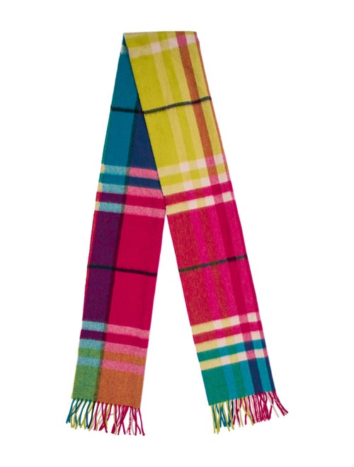 Burberry Cashmere Striped Scarf