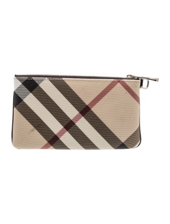 Burberry Super Nova Check Clutch