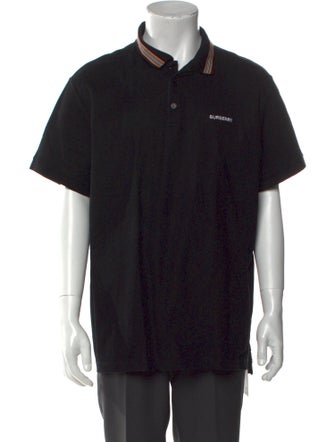 Burberry Collar Short Sleeve Polo Shirt