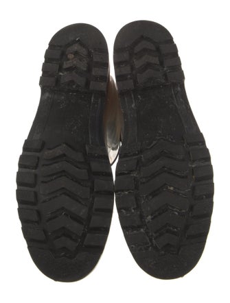 Burberry Nova Check Pattern Rubber Rain Boots