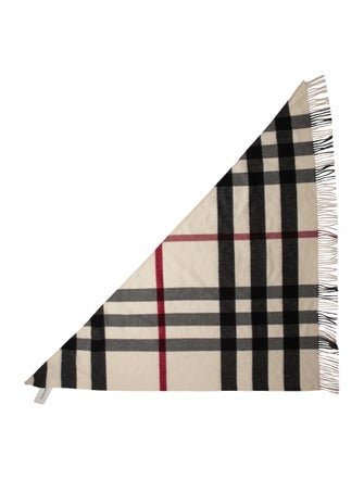 Burberry Cashmere Striped Scarf