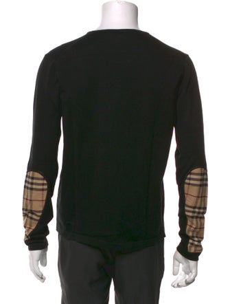 Burberry Crew Neck Long Sleeve Pullover