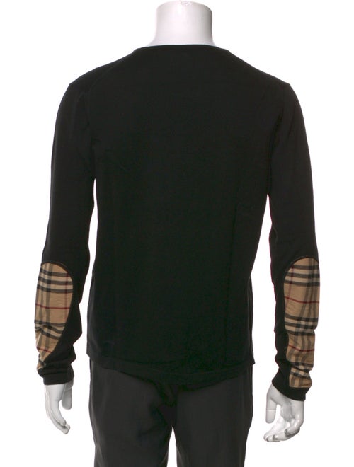 Burberry Crew Neck Long Sleeve Pullover