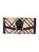 Burberry Nova Check Pattern Wristlet