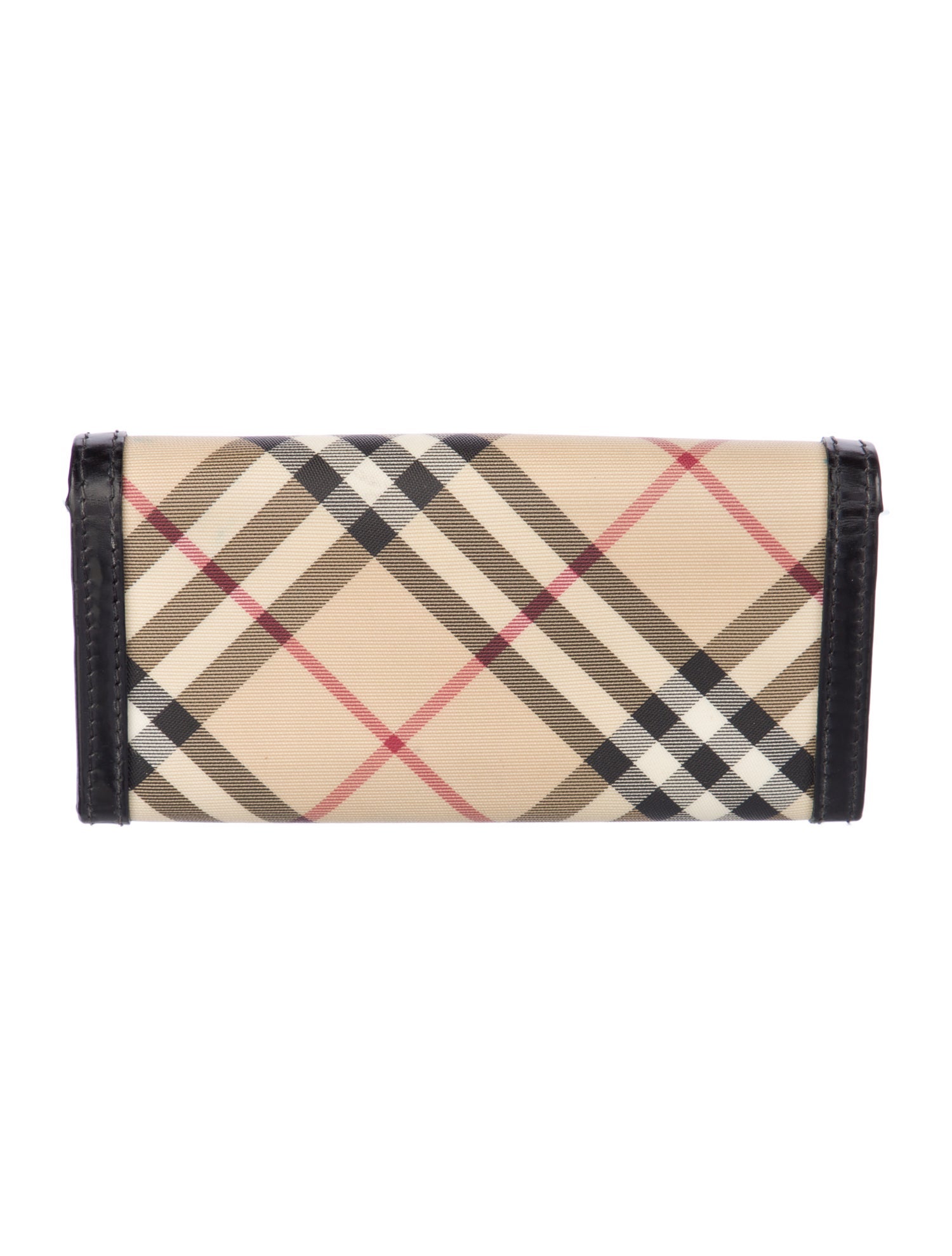 Burberry Nova Check Pattern Wristlet