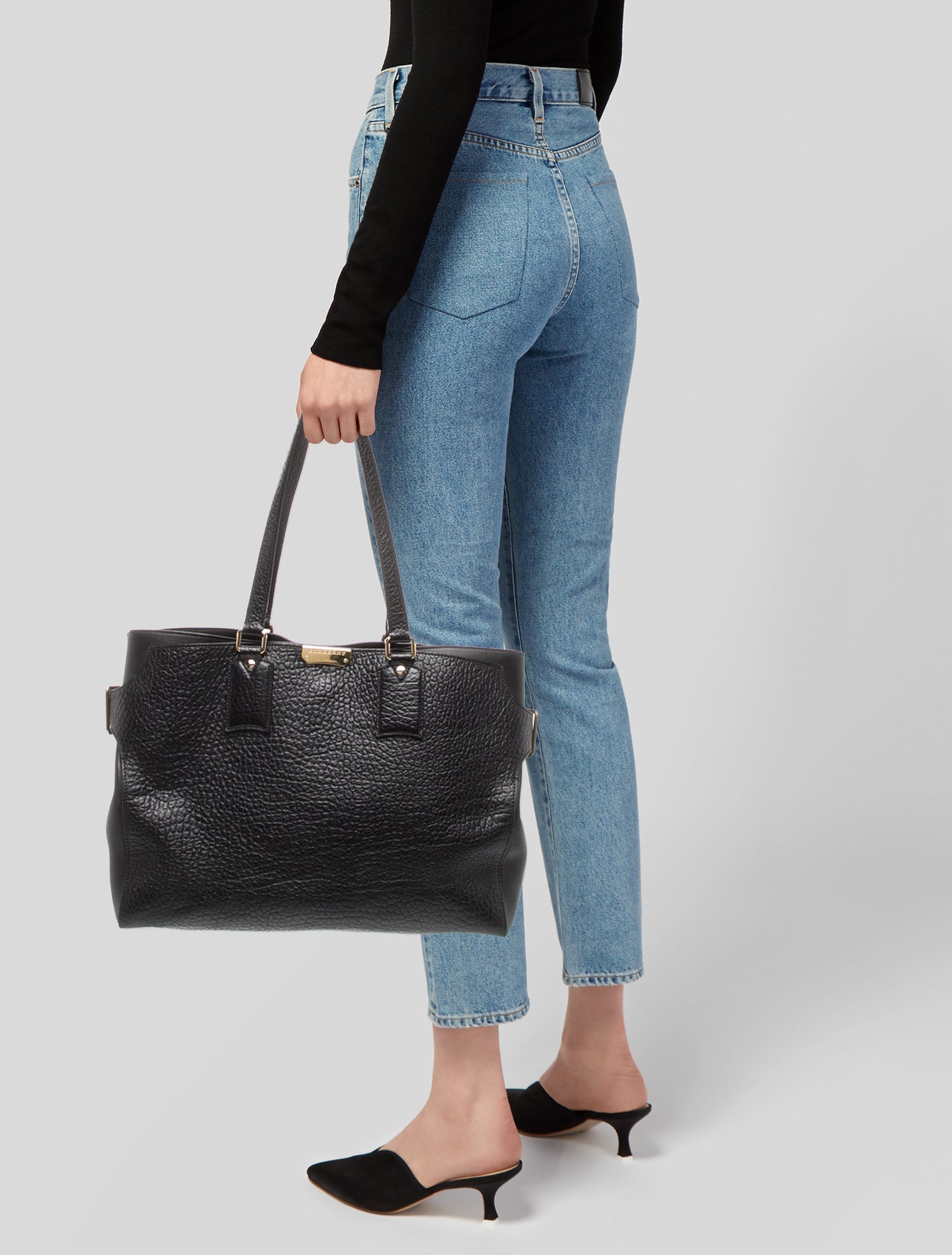 Burberry Leather Shoulder Bag