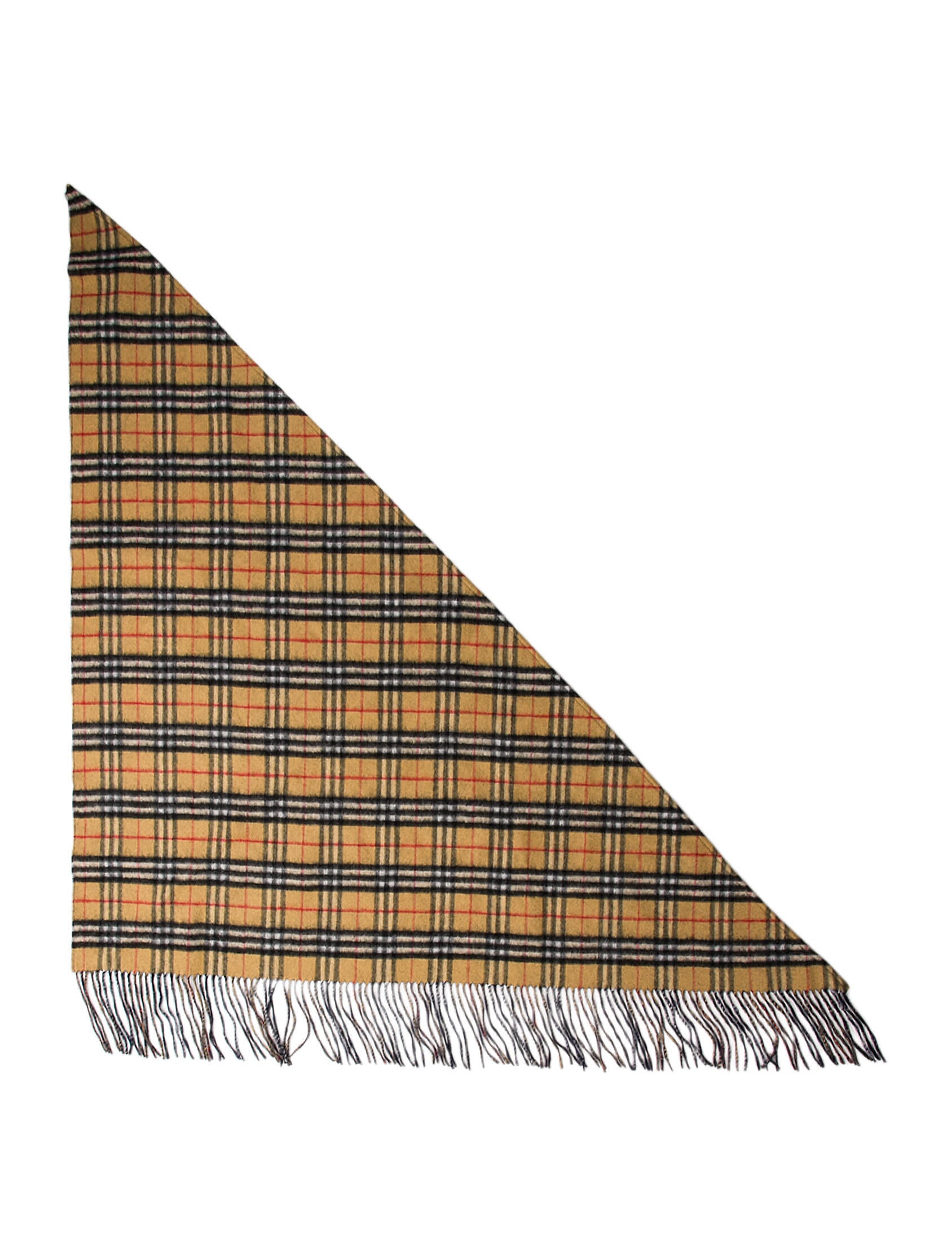 Burberry Cashmere Striped Scarf