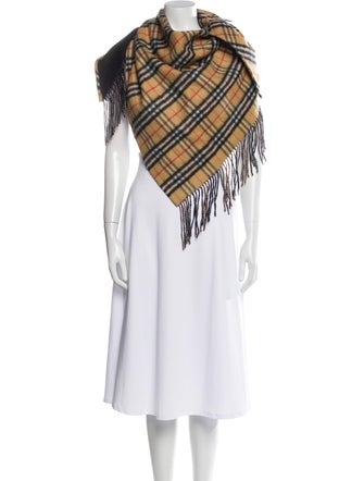 Burberry Cashmere Striped Scarf