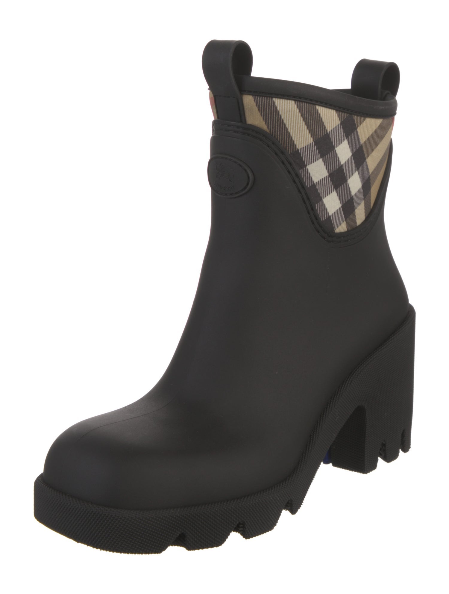 Burberry Rubber Printed Rain Boots