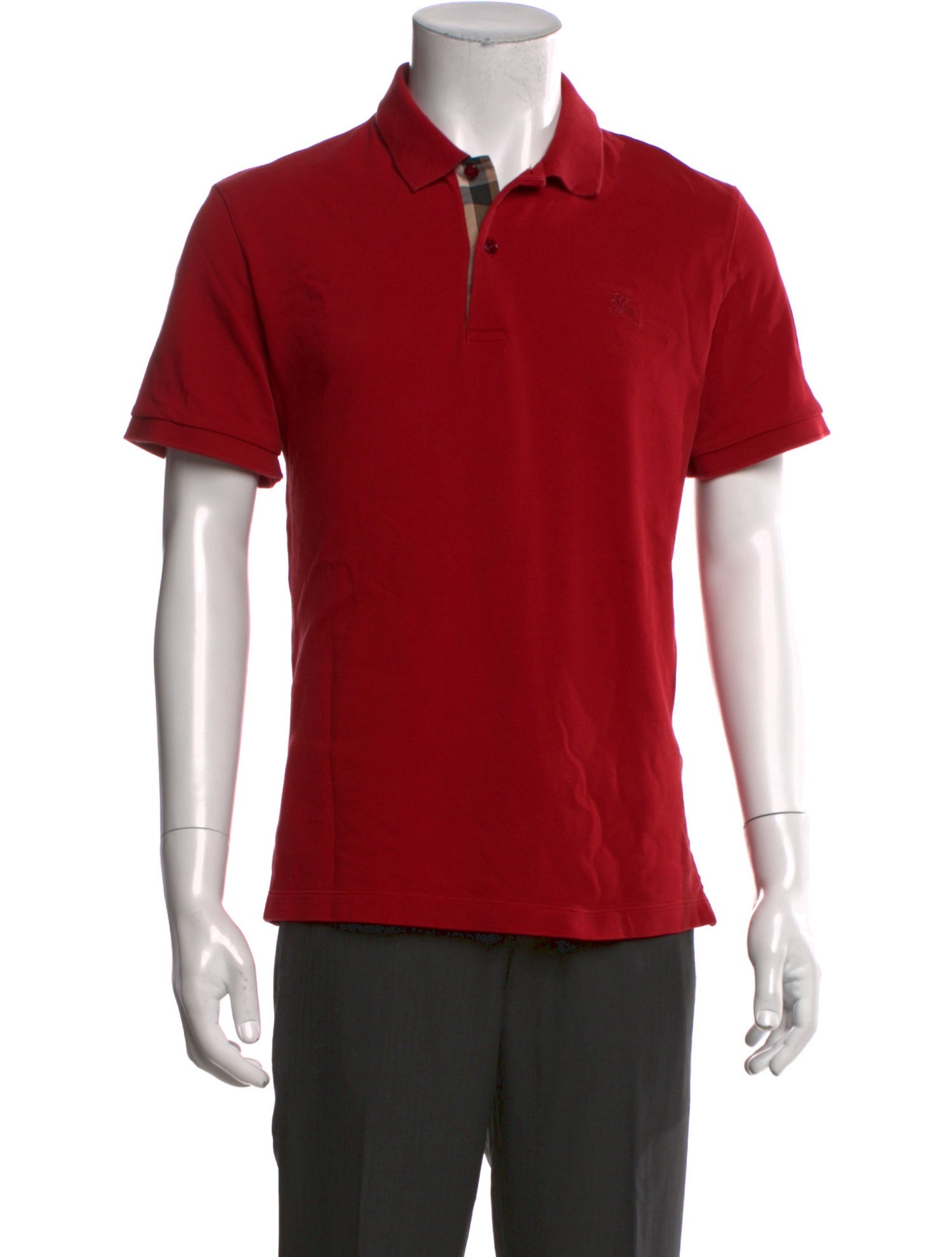 Burberry Collar Short Sleeve Polo Shirt