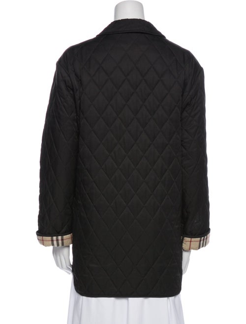 Burberry Plaid Print Utility Jacket