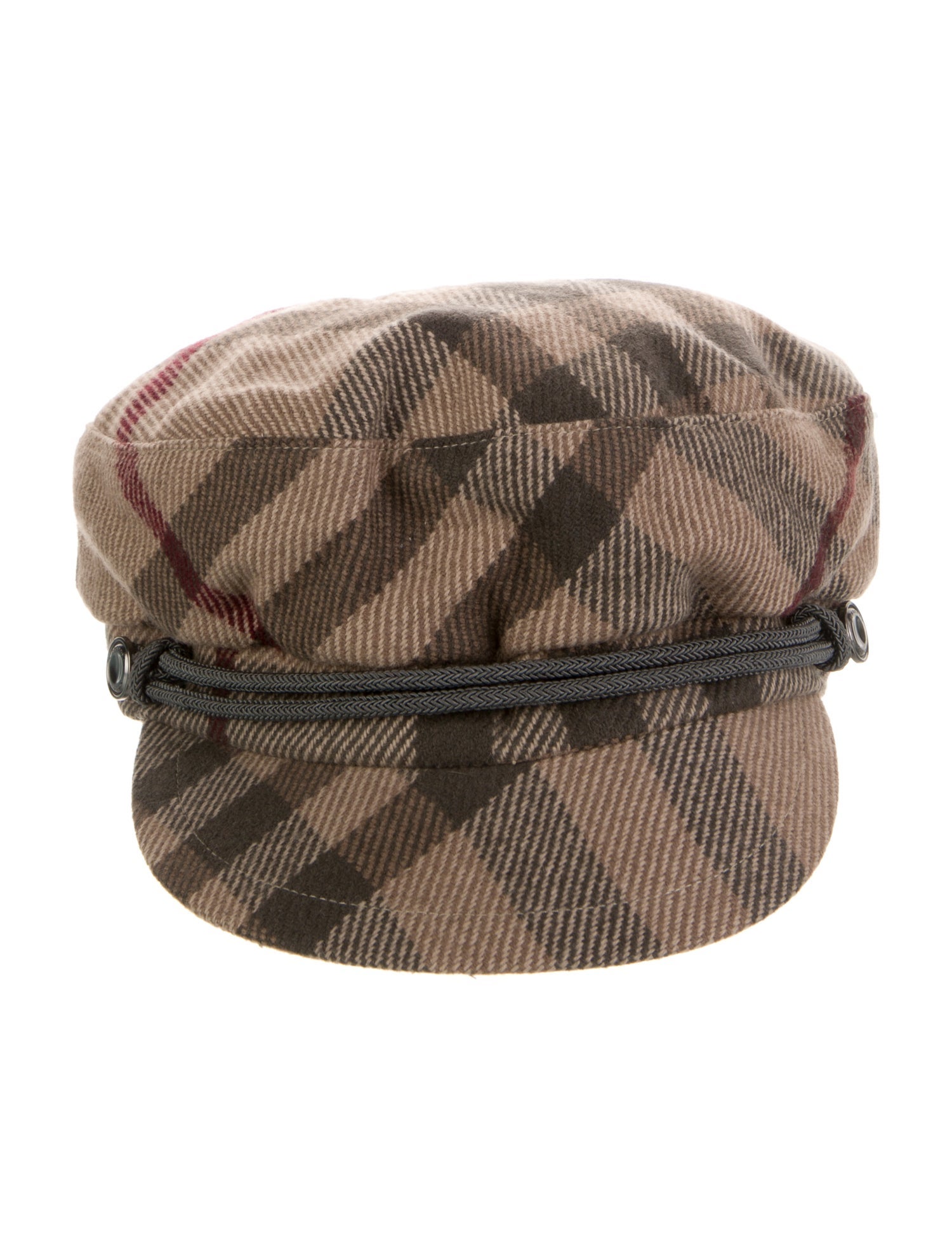Burberry Merino Wool Paperboy Cap