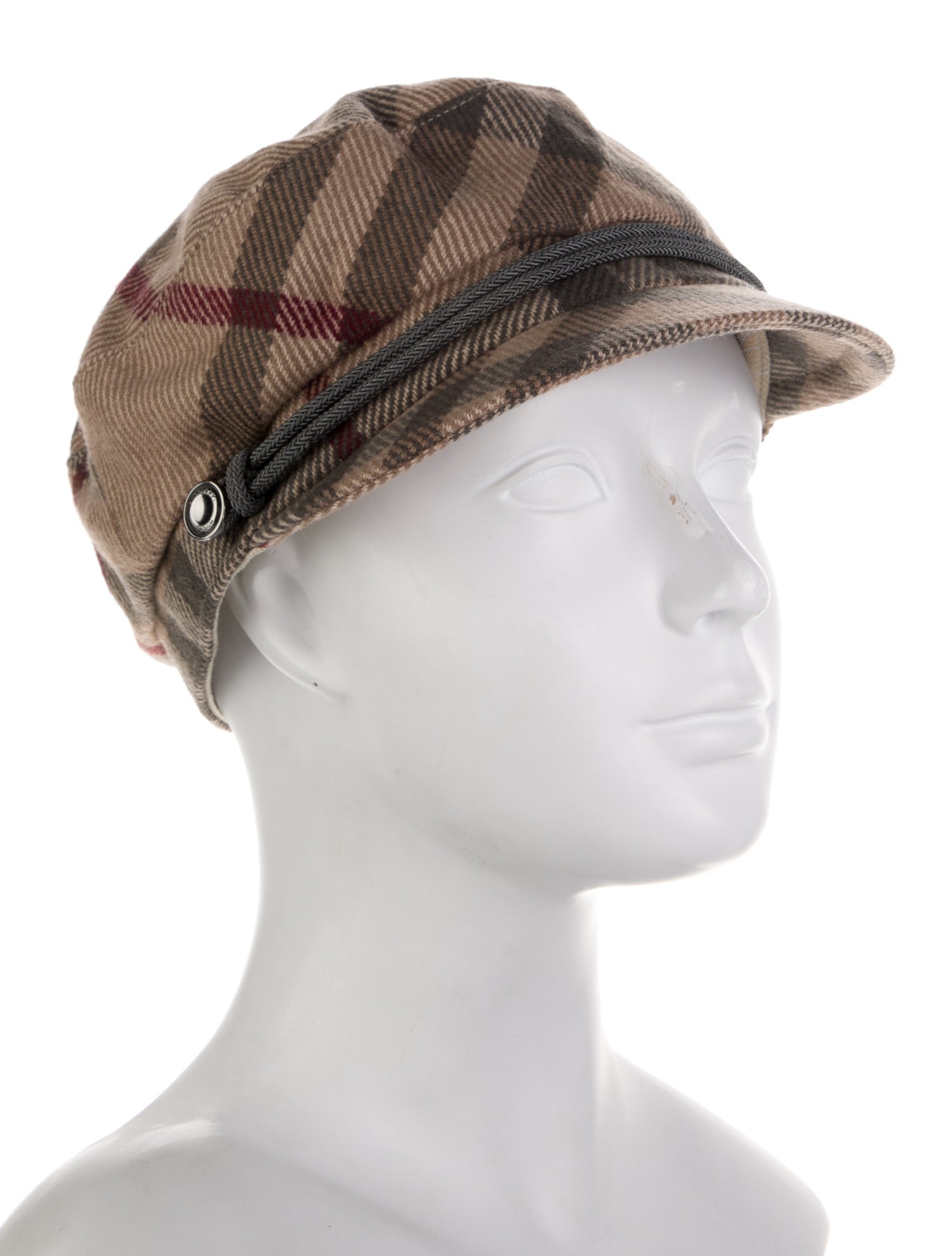 Burberry Merino Wool Paperboy Cap