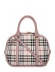 Burberry Classic/Haymarket Check Top Handle Bag