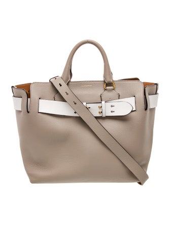 Burberry Leather Belt Tote