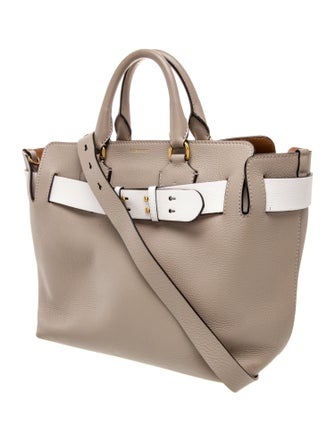 Burberry Leather Belt Tote