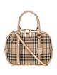 Burberry Haymarket Check Top Handle Bag