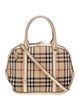 Burberry Haymarket Check Top Handle Bag