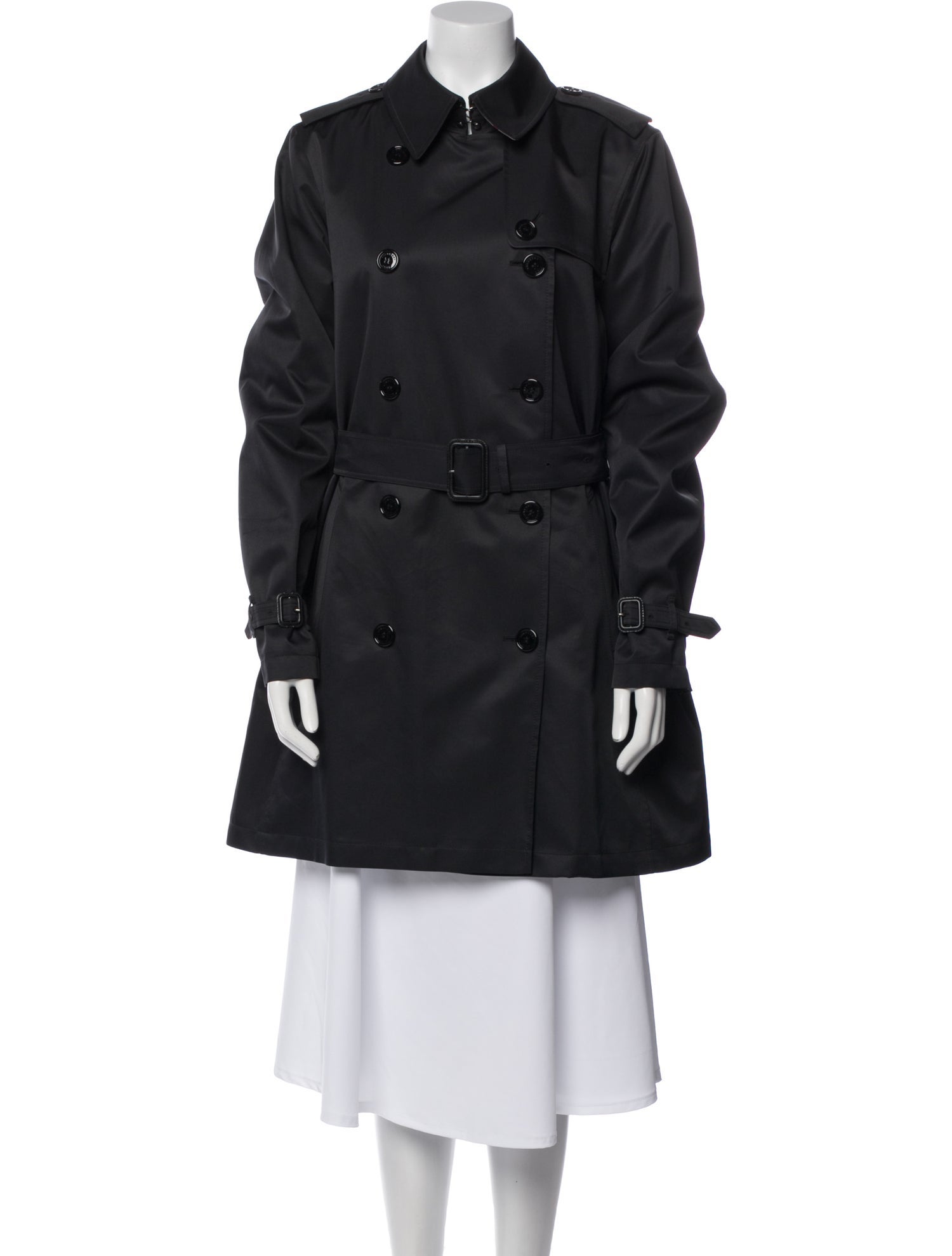 Burberry Virgin Wool Trench Coat