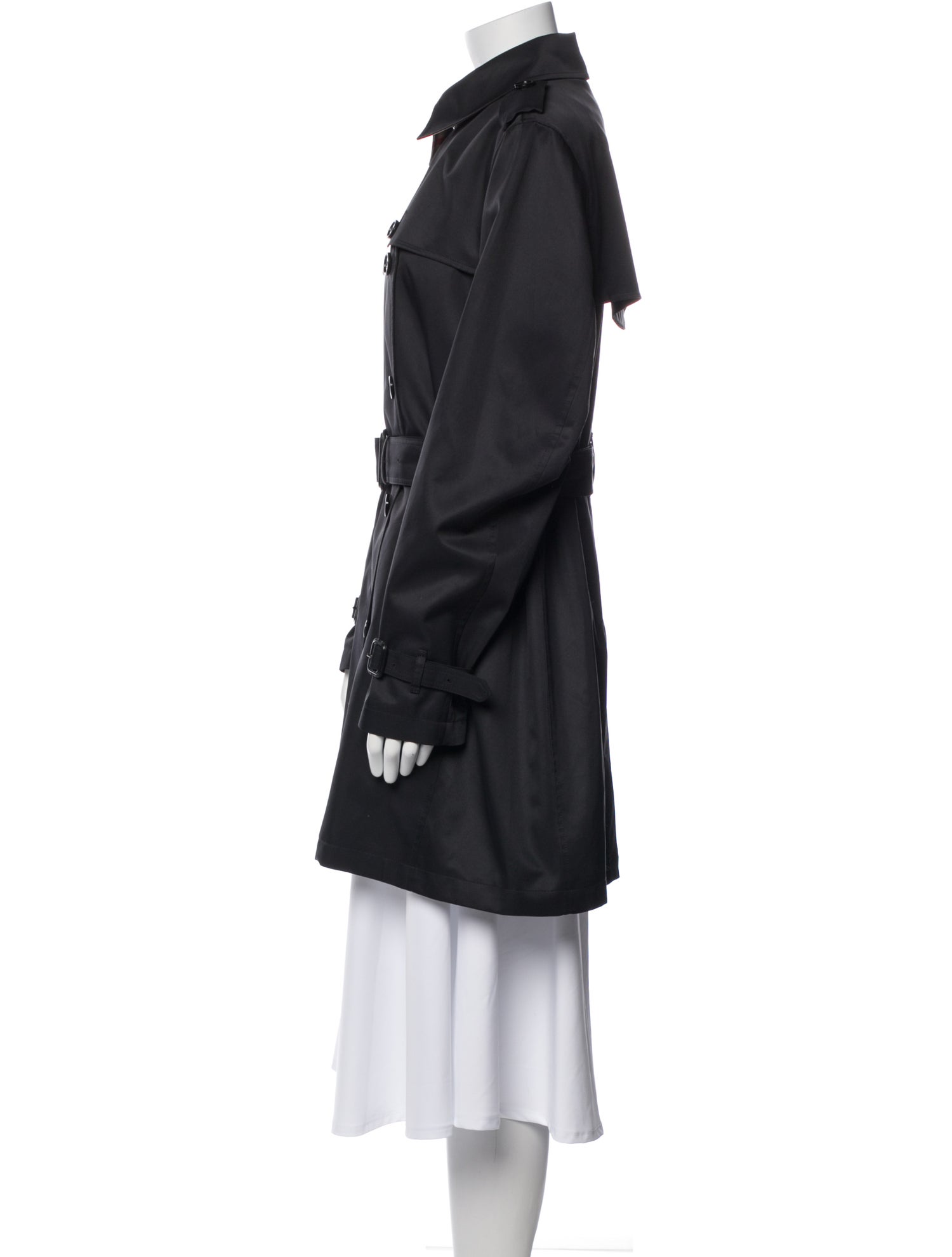 Burberry Virgin Wool Trench Coat