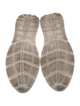 Burberry Plaid Print Sneakers