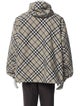 Burberry House Check Pattern Puffer Coat