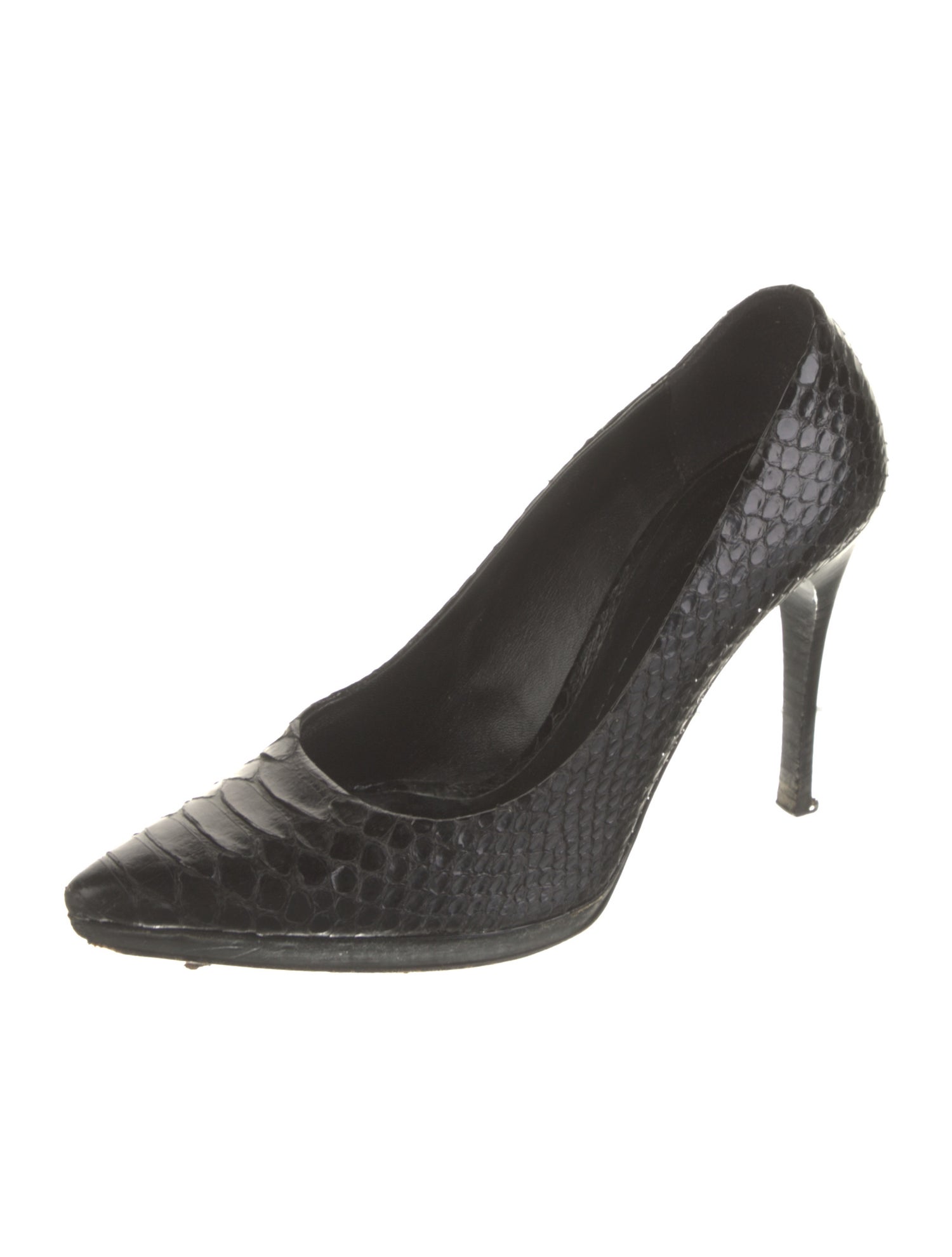 Burberry Snakeskin Pumps