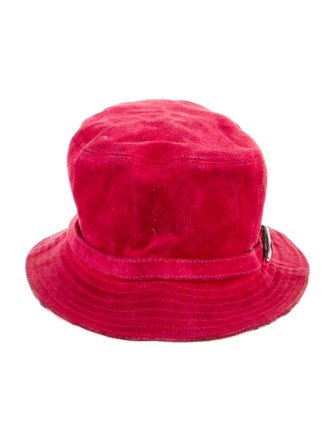 Burberry Suede Bucket Hat Size M