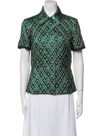 Burberry Printed Evening Jacket