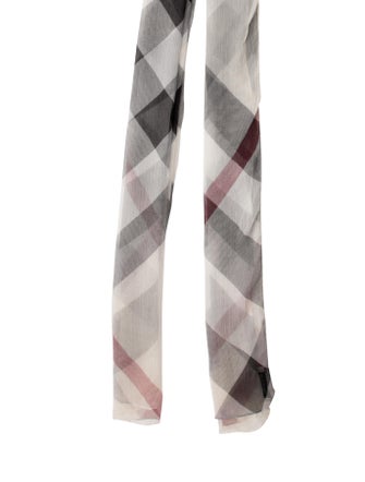 Burberry Silk Striped Scarf