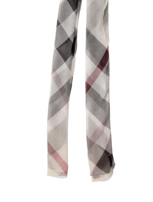 Burberry Silk Striped Scarf
