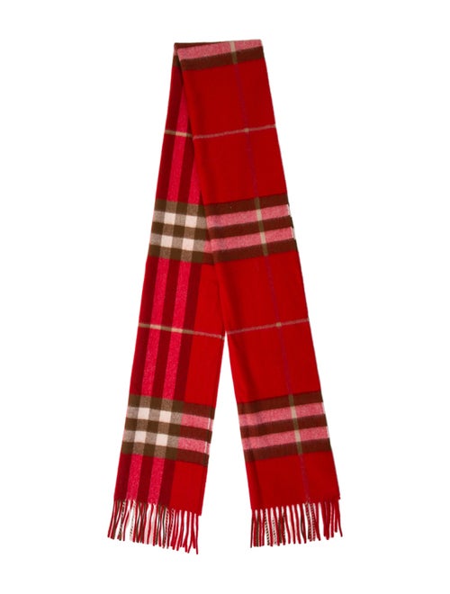 Burberry Cashmere Striped Scarf