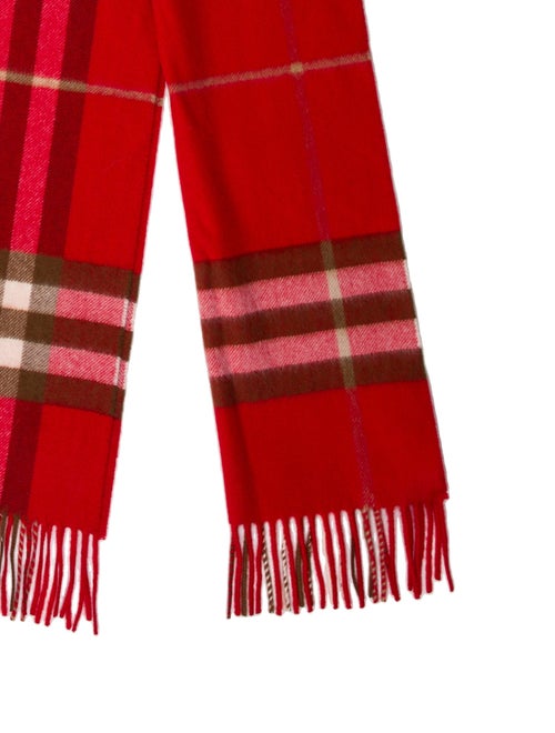 Burberry Cashmere Striped Scarf