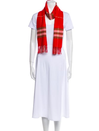 Burberry Cashmere Striped Scarf