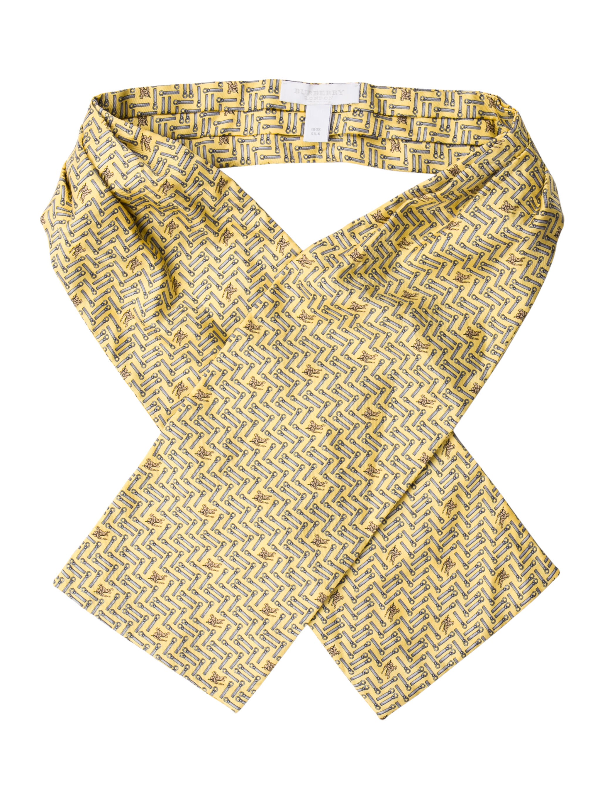 Burberry Silk Printed Scarf