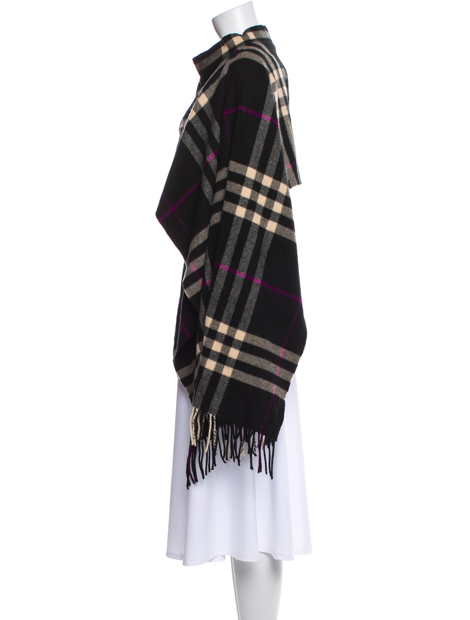 Burberry Wool Striped Shawl