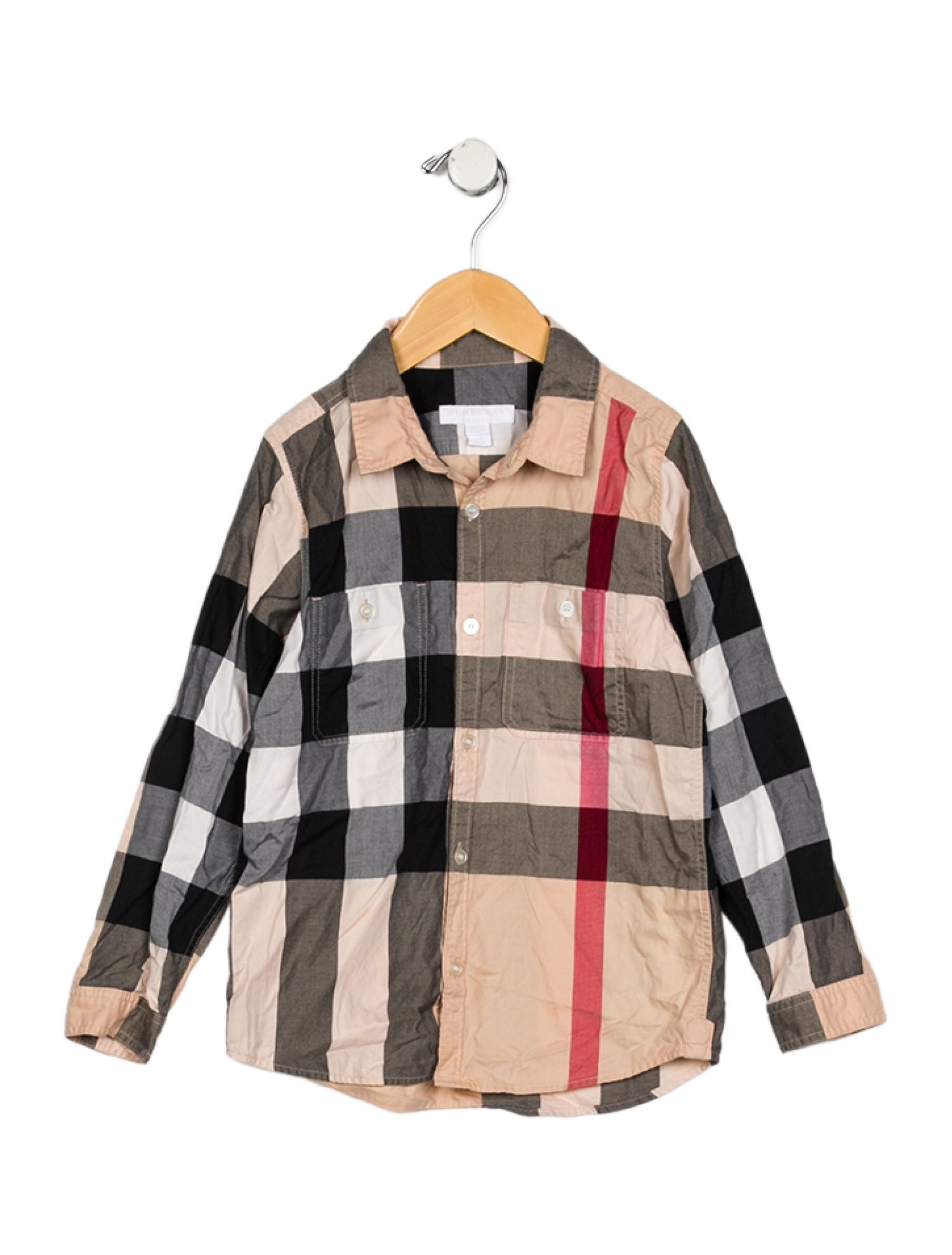 Burberry Boys' Long Sleeve Polo Shirt